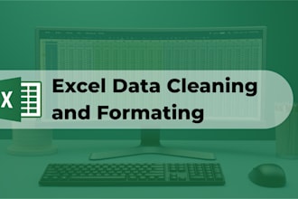 do excel data cleaning formatting and fixing