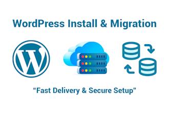 buy domain and hosting, install wordpress or migrate your website