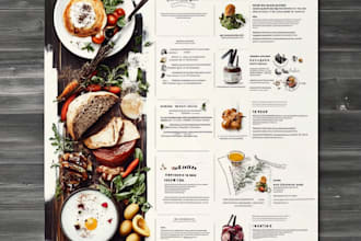 vibrant pop art food poster retro food illustration design