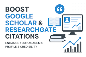 increase google scholar citations, backdated citations, from reputable journals