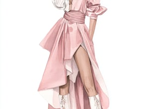 draw fashion illustration, design collections