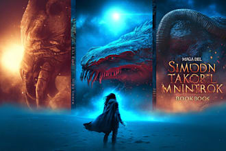 design fiction, sci fi, horror, fantasy book cover, kindle ebook cover