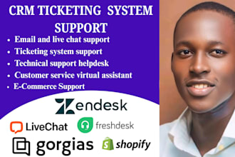 setup zendesk gorgias shopify intercom ai chatbot freshdesk crm automation