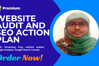 do a SEO audit and fix core issues with full action plan