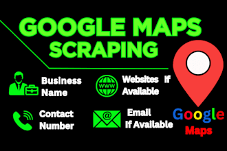 google maps data scraping