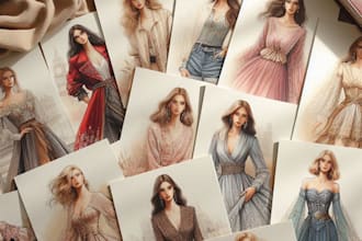 do an fashion illustration, and portfolio
