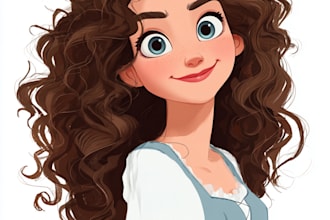 draw cartoon disney couple portrait