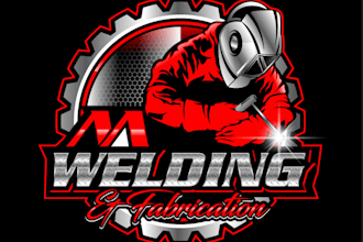 make an modern premium fabrication logo design