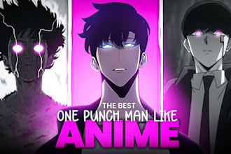 make anime manga movies web series youtube thumbnails