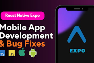 fix ios and android app bugs and expo errors with app maintenance