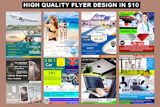 design high quality flyer or poster for your business