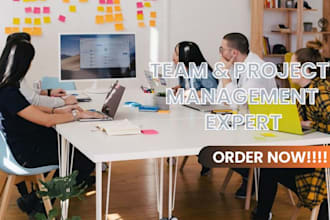 be administrative virtual assistant team manager and monday com project manager