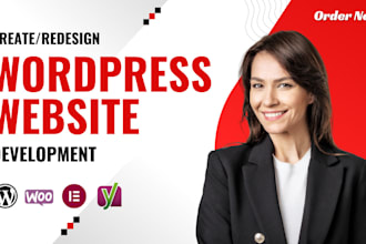 design wordpress and woocommerce store