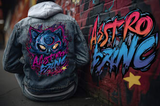 do 80s 90s graffiti airbrush letters for t shirts