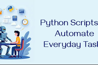 automate websites, tasks, and bots using python
