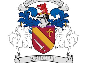 design a royal and professional coat of arms logo for your brand or family
