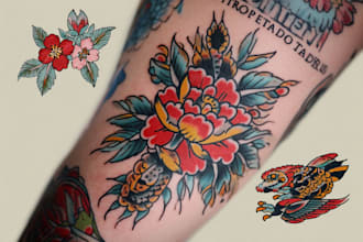 create stunning custom realism tattoo sleeves