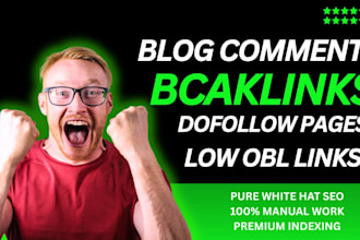 do manually 1000 blog comments backlinks on dofollow pages low obl