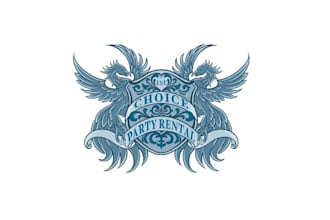 design unique party rentals logo