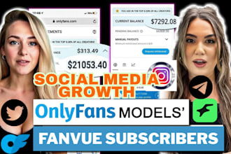 grow and retain fanvue subscribers fanvue promotion instagram marketing