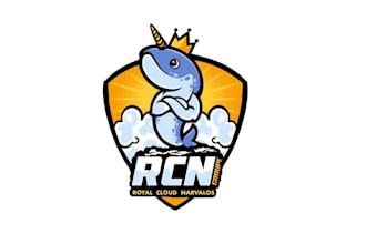 design unique royal cloud narvalo logo