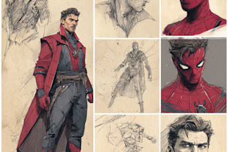 design you a character or superhero