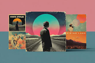 design stunning anime album cover art