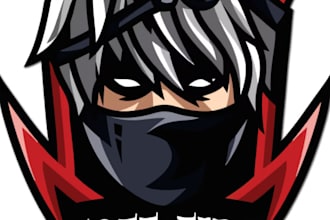 design a professional free fire gaming logo