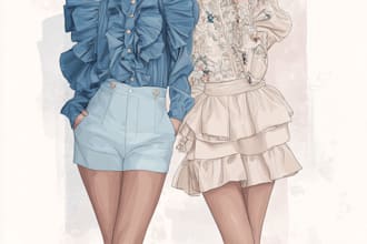 do custom fashion illustrations and croquis for you