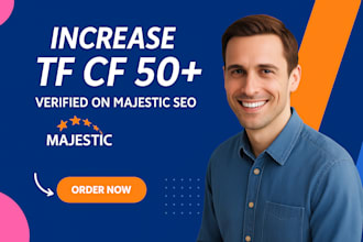 increase your website trust flow tf cf 50 plus