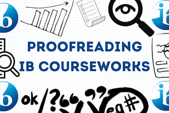 proofread your ib courseworks ee, tok and ia