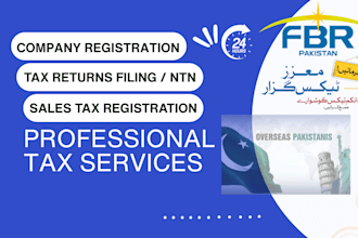 do filer ntn, secp registration for the overseas pakistanis