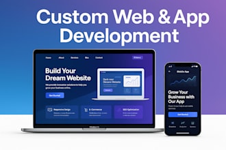 build custom SEO websites and mobile apps
