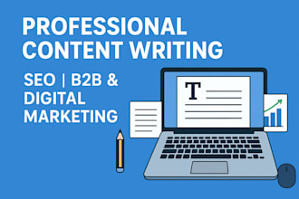 write engaging and SEO friendly content for any niche