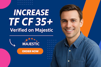 increase your website trust flow tf cf 35 plus