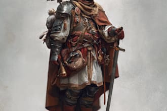 dnd, fantasy character and dnd character