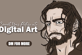 create handmade digital sketches or illustrations