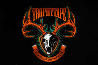 do modern professional high quality deer logo