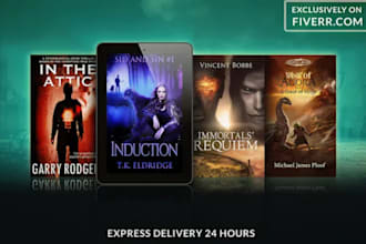 unique book cover kindle cover format book ebook cover book design