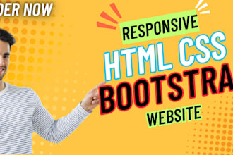 create dynamic and responsive website