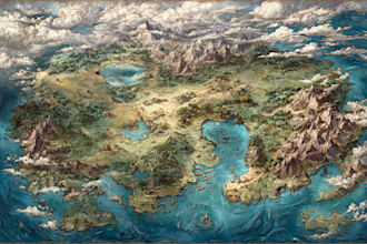 fantasy map design map illustration city map dnd  map fantasy