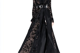 draw fashion flats, technical drawings and illustrations