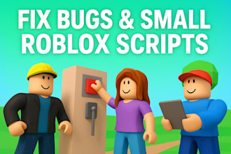 create roblox scripts for games, guis, systems, ui monetization, custom features
