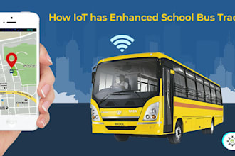 develop  path tracker, pet tracker, vehicle tracker, school bus tracking