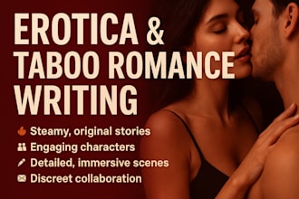 ghostwrite dark steamy taboo romance kinky erotic story for you