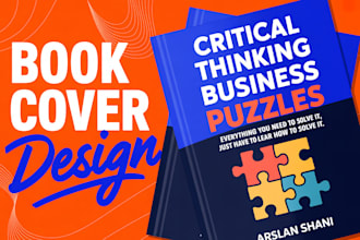 design professional book ebook KDP cover design