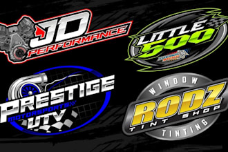 do detailing, auto dealership,automotive,car logo, auto repair for your business