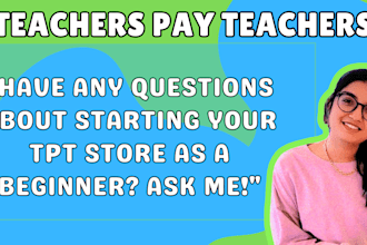 help you start selling resources on teachers pay teachers