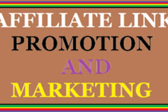 manually do effective promotion for your affilliate link