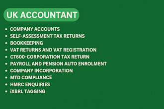 be your personal UK accountant